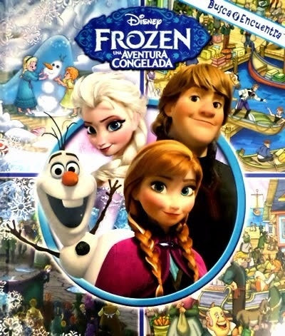 Mini busca y encuentra Frozen una aventura congelada  | sin autor