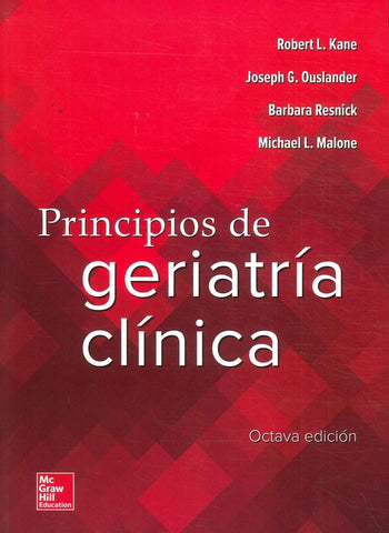 PRINCIPIOS DE GERIATRIA CLINICA | KANE