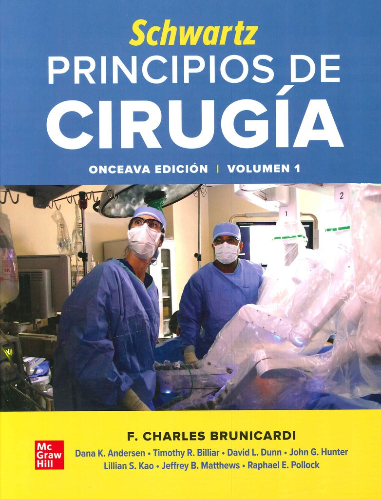 PRINCIPIOS DE CIRUGIA 2 VOLUMENES | BRUNICARDI CHARLES