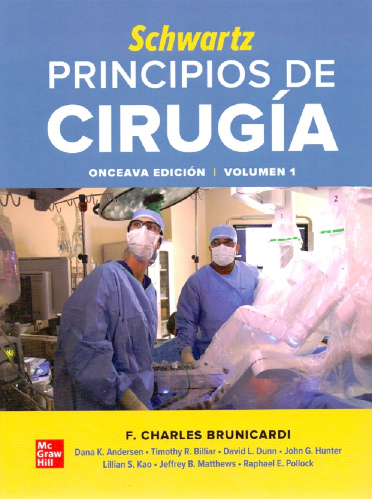 PRINCIPIOS DE CIRUGIA 2 VOLUMENES | BRUNICARDI CHARLES