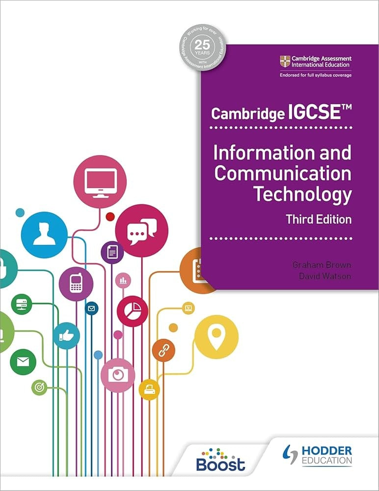 IGCSE INFORMATION AND COMMINICATION TECHNOLOGY..