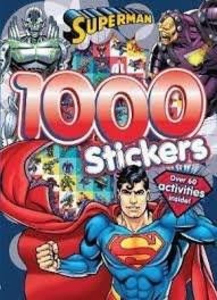 1000 STICKERS SUPERMAN