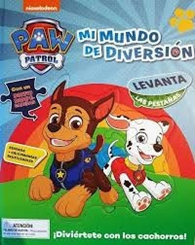 MI MUNDO DE DIVERSION (PAW PATROL) (LEVANTA LAS PESTAÑAS) | Nickelodeon .