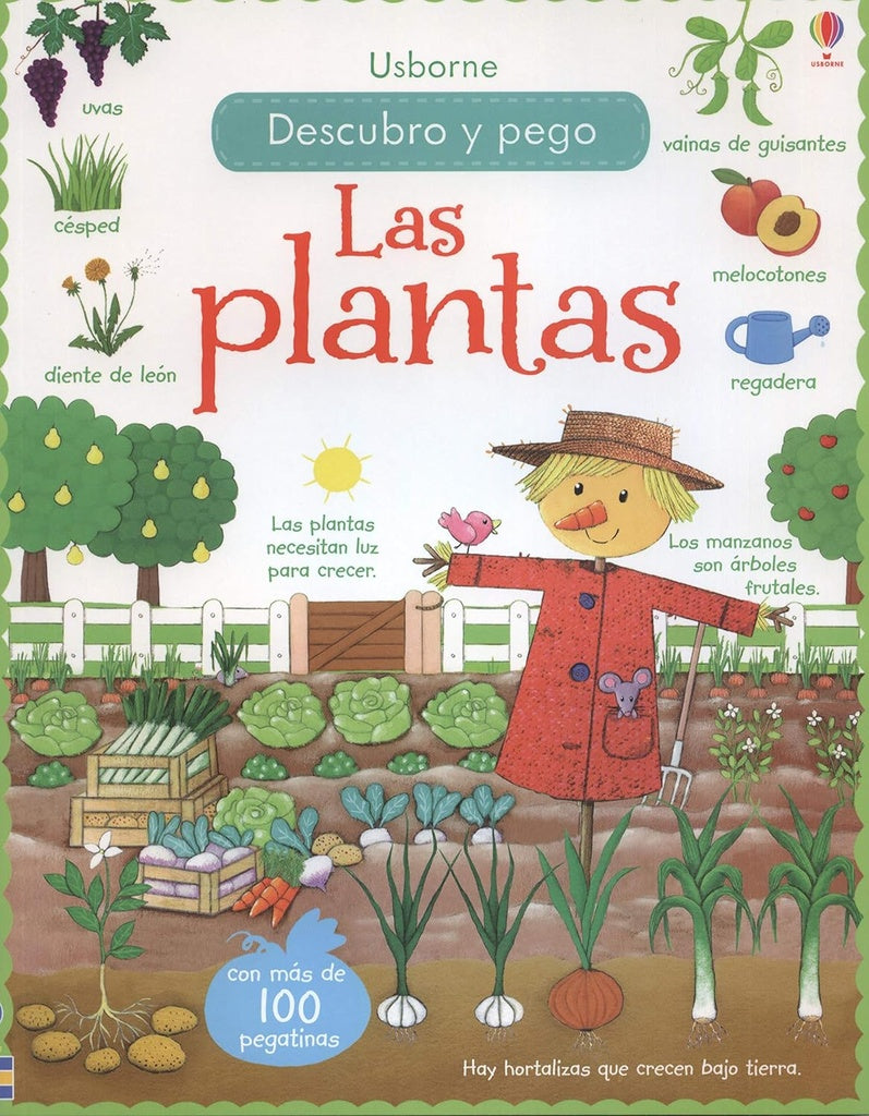 Descubro y pego. Las plantas
