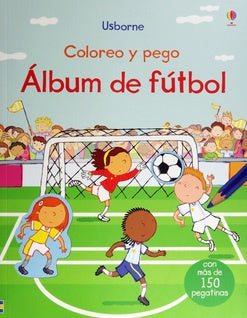 ALBUM DE FÚTBOL. COLOREO Y PEGO..
