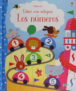 Libro con solapas. Los números.