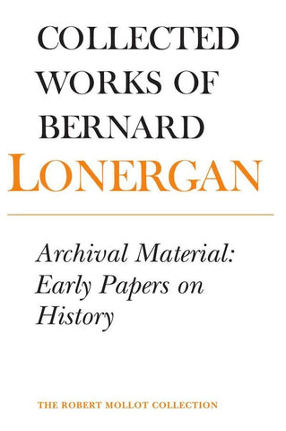 Archival Material | Lonergan