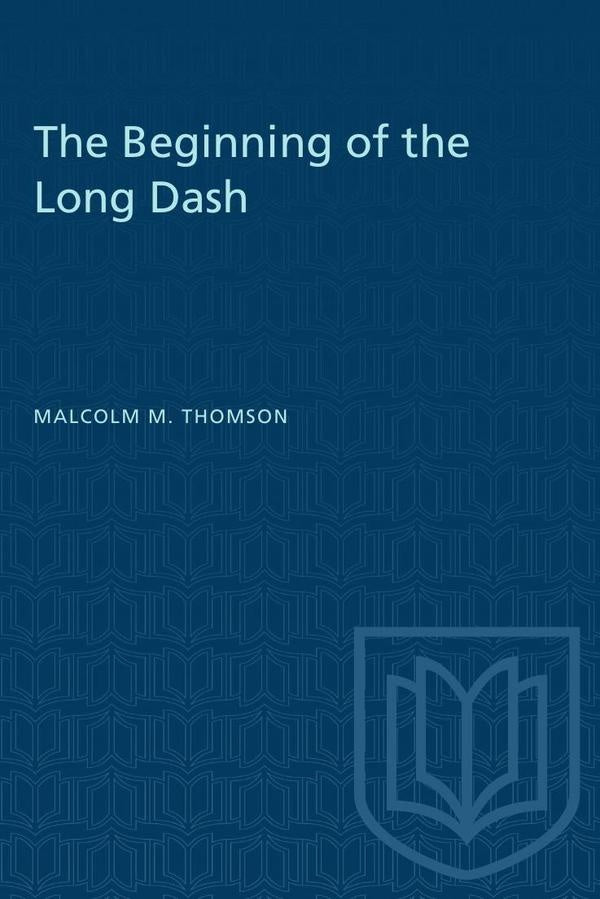 The Beginning of the Long Dash | Thomson