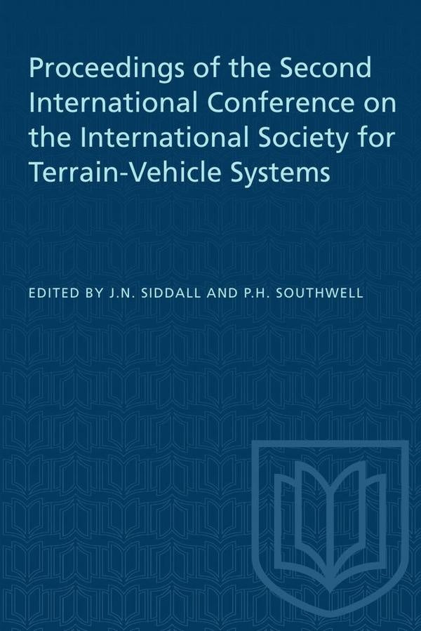 Proceedings of the Second International Conference on the International Society for Terrain-Vehicle  | Siddall