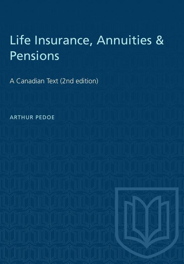Life Insurance, Annuities & Pensions | Pedoe