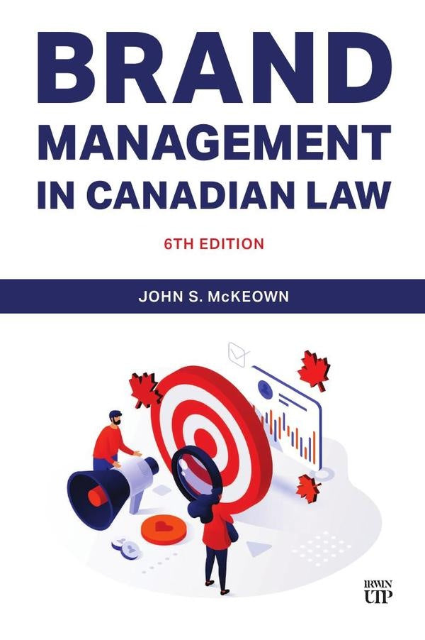 Brand Management in Canadian Law 6E | McKeown