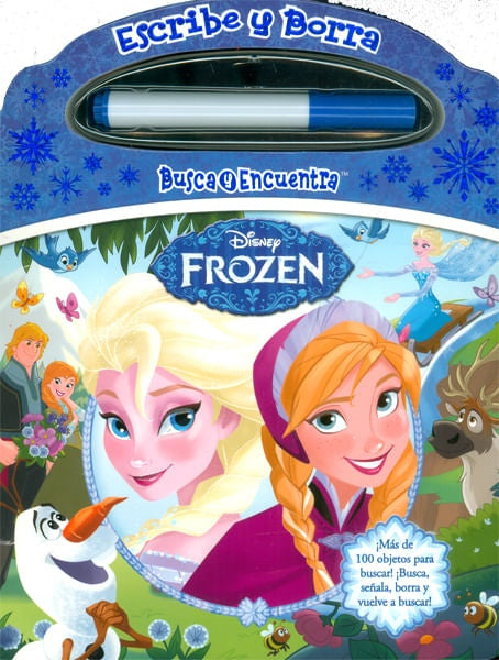 EScribe y Borra. Busca y encuentra. Disney Frozen*