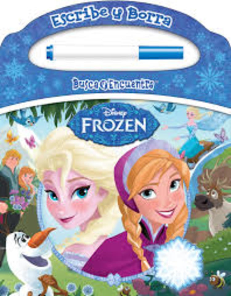 EScribe y Borra. Busca y encuentra. Disney Frozen*