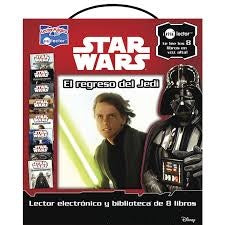 Star wars lector electronico y biblioteca de 8 libros | sin autor
