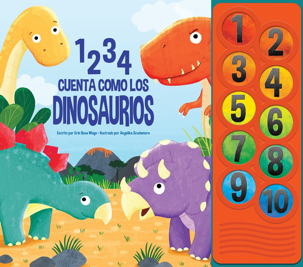1,2,3,4 CUENTA COMO DINOSAURIO..