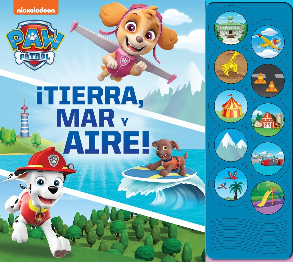 PAW PATROL,TIERRA, MAR Y AIRE!..