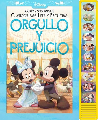 ORGULLO Y PREJUICIO. CLASICOS PARA LEER Y ESCUCHAR CON MICKEY Y SUS AMIGOS.. |  Mickey Mouse