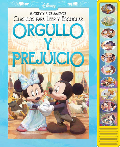 ORGULLO Y PREJUICIO. CLASICOS PARA LEER Y ESCUCHAR CON MICKEY Y SUS AMIGOS.. |  Mickey Mouse
