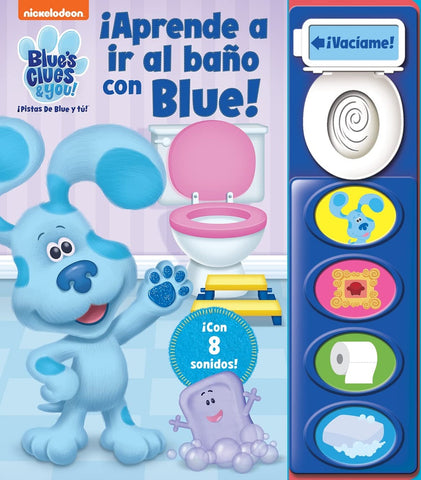 NICK APRENDE IR AL BAÑO CON BLUE..