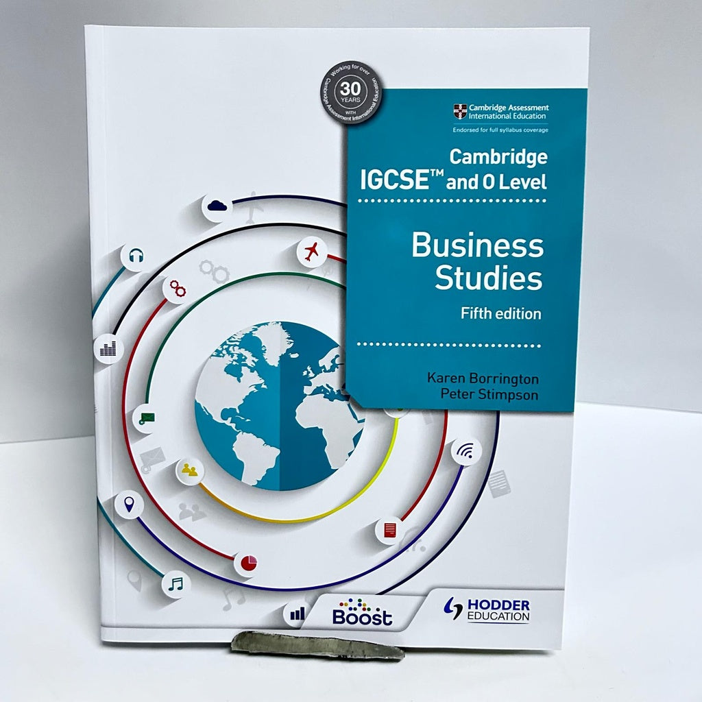 CAMBRIDGE IGCSE AND O LEVEL BUSINESS STUDIES 5TH EDITION*..