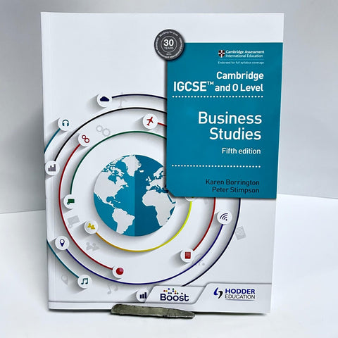 CAMBRIDGE IGCSE AND O LEVEL BUSINESS STUDIES 5TH EDITION*..