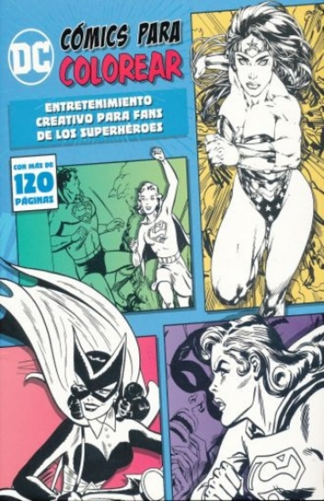 DC COMICS PARA COLOREAR.C