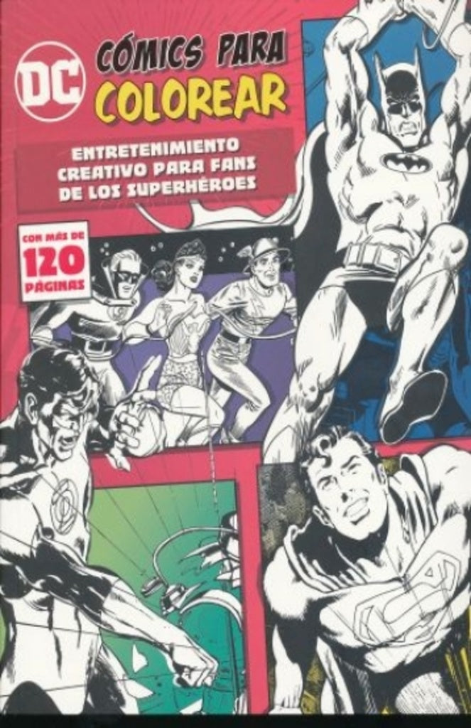 DC Cómics para colorear (rojo)