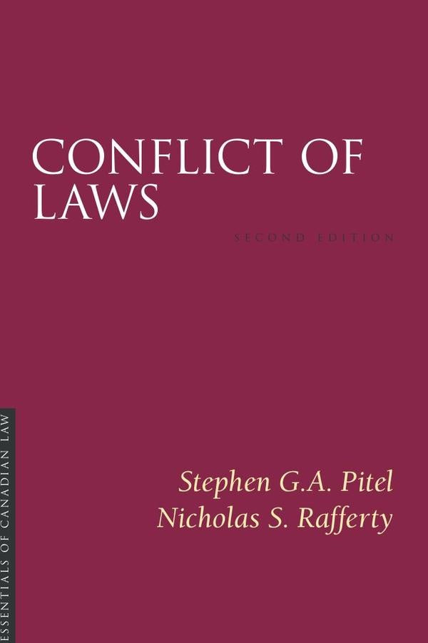 Conflict of laws 2 e  | STEPHEN G.A. PITEL