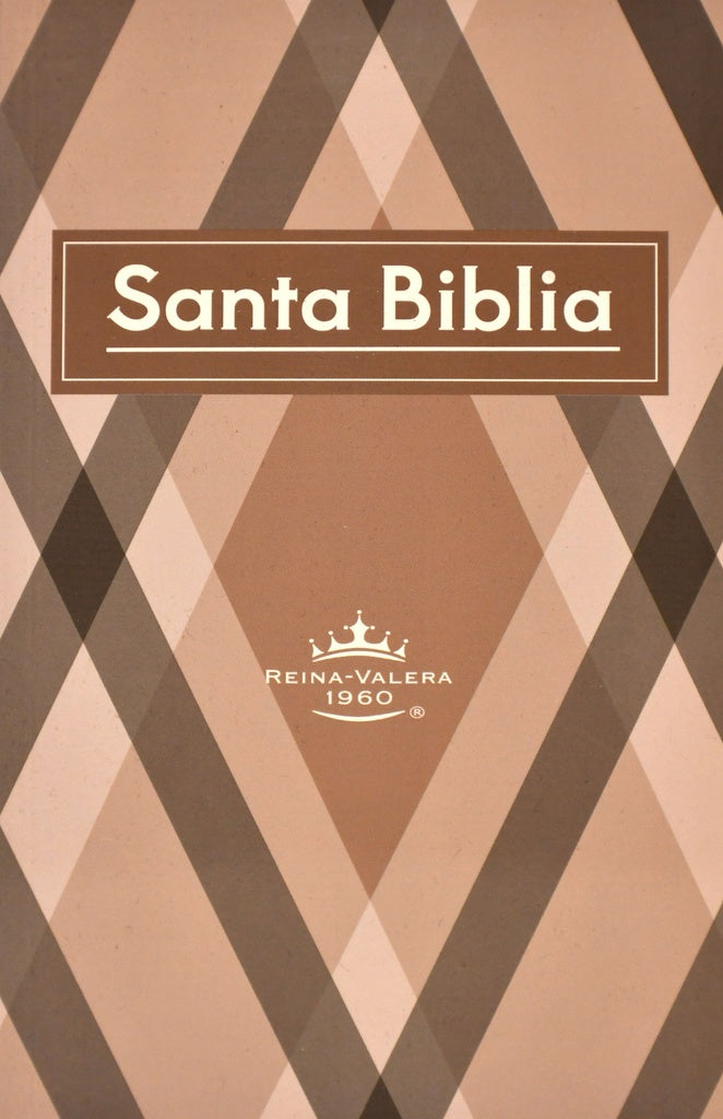 BIBLIA TAPA RUSTICA-ROMBO GRIS