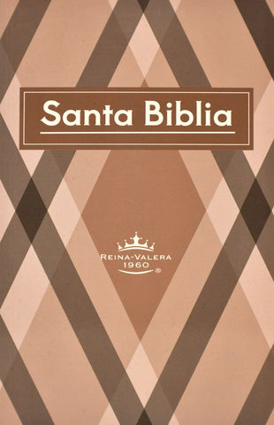 BIBLIA TAPA RUSTICA-ROMBO GRIS