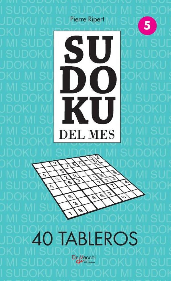 Sudoku del mes 5 - 40 tableros | Pierre Ripert