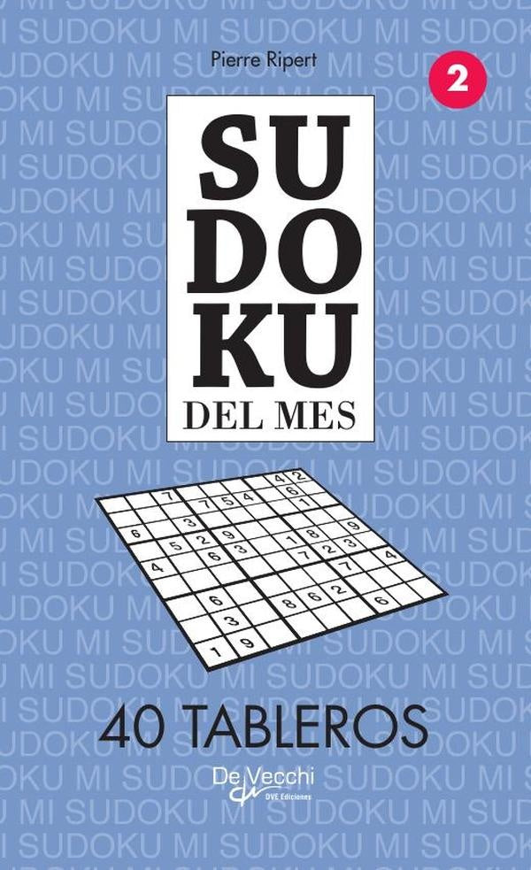 Sudoku del mes 2 - 40 tableros | Pierre Ripert