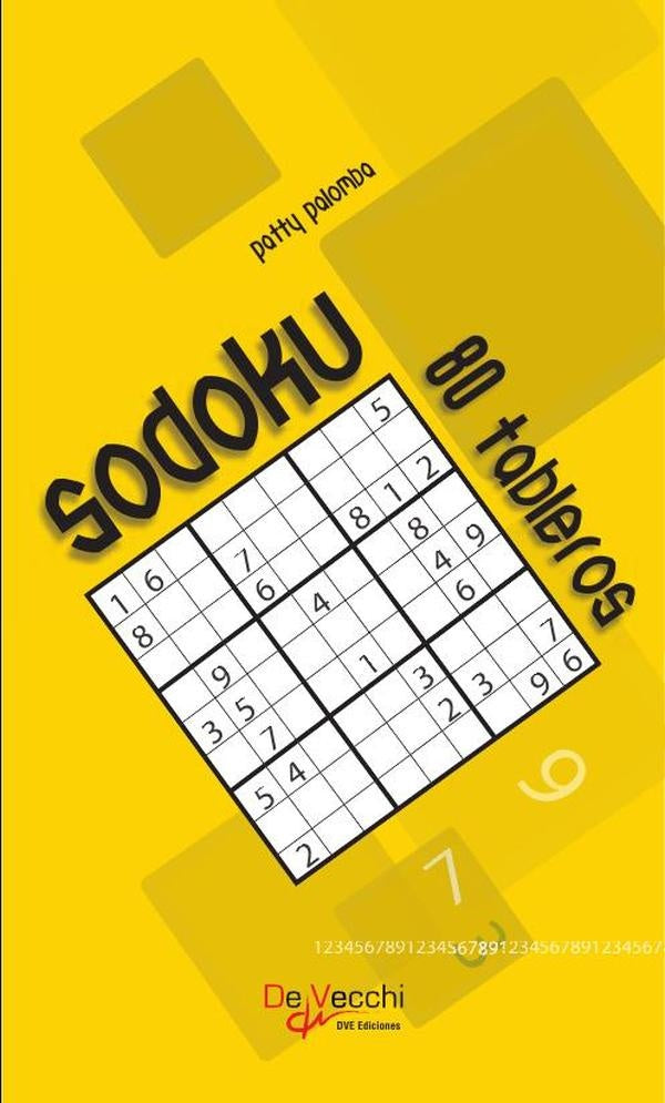 Sudoku - 80 tableros | PATTY PALOMBA