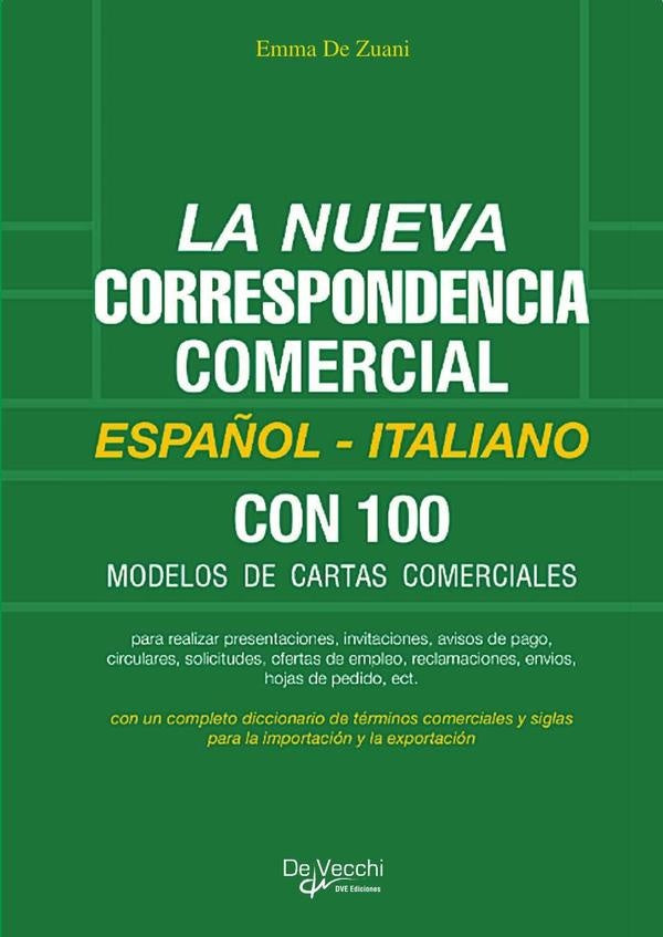La nueva correspondencia comercial Español - Italiano | Emma De Zuani