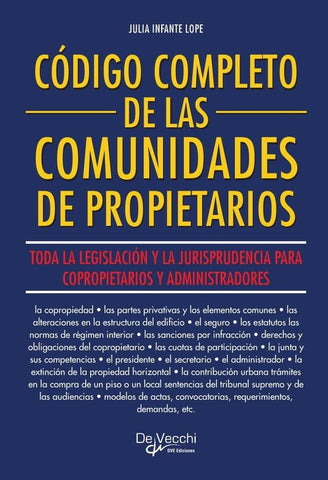 Código completo de las comunidades de propietarios | Julia Infante Lope