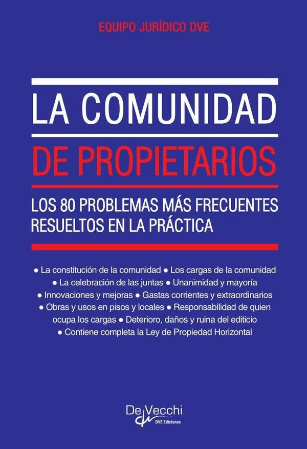 La comunidad de propietarios | Equipo Jurídico DVE