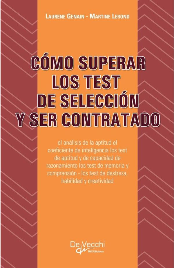 Cómo superar los test de selección y ser contratado | Genain, Lerond
