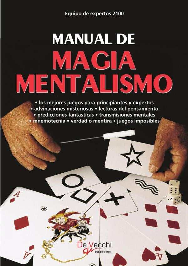 Manual de magia mentalismo | expertos 2100, EXPERTOS 2100