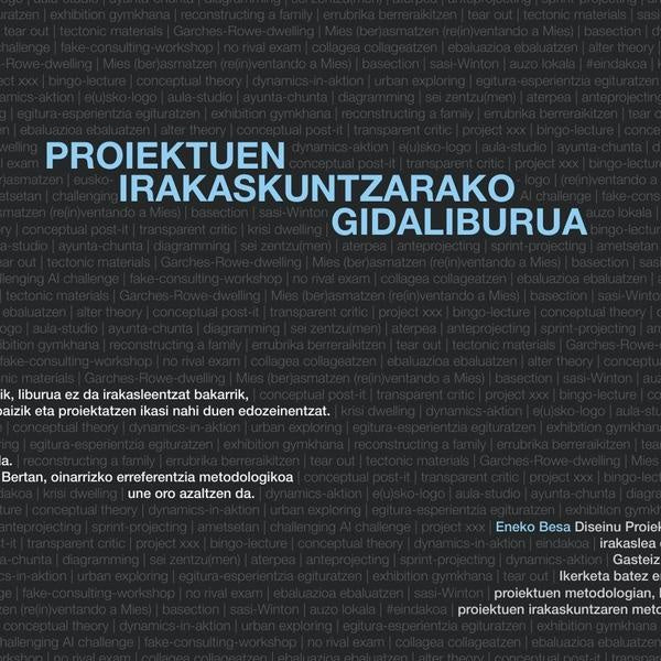 Proiektuen irakaskuntzarako gidaliburua  | Eneko Besa