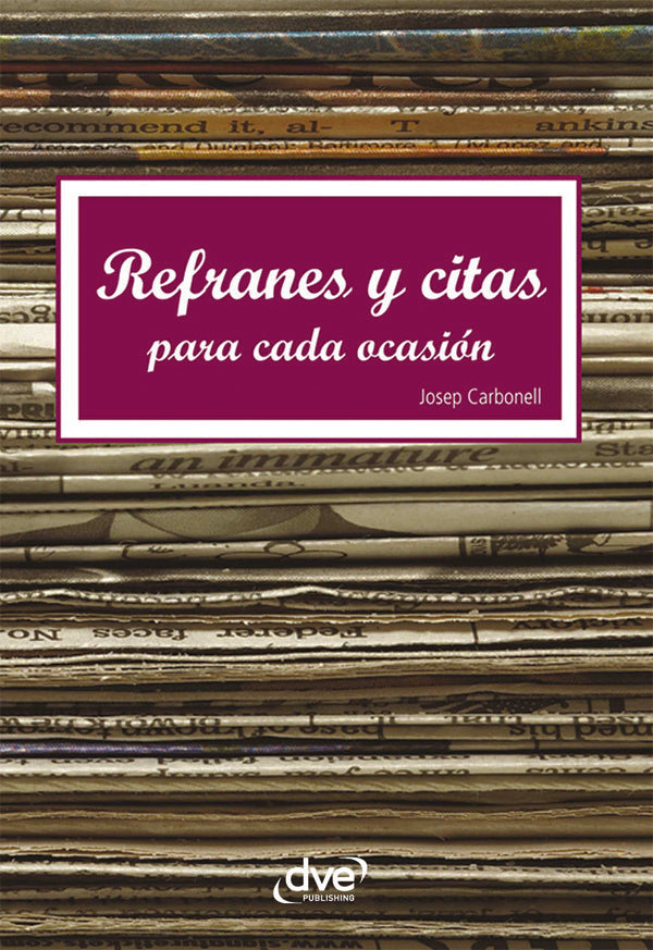 Refranes y citas para cada ocasión | Josep Carbonell