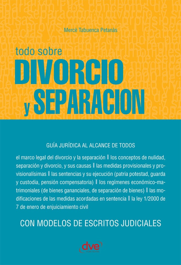Todo sobre divorcio  y separación | Tabuenca Petanàs