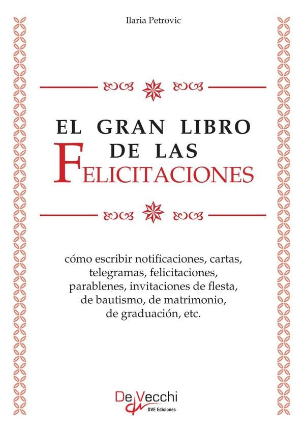 El gran libro de las felicitaciones | ILARIA PETROVIC