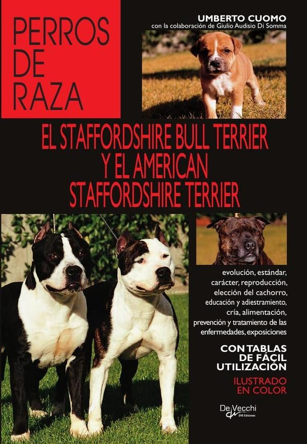 El staffordshire bull terrier y el american staffordshire terrier | Umberto Cuomo