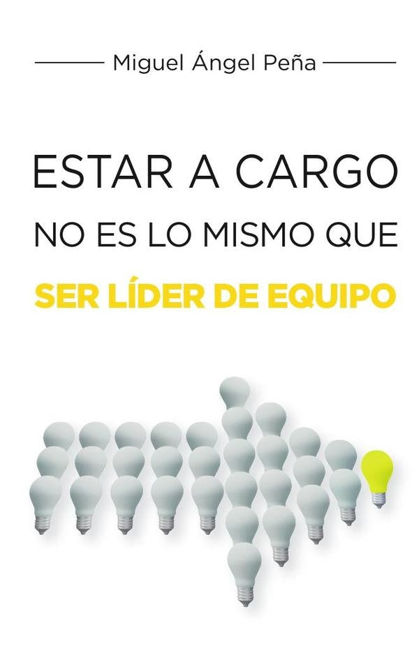Estar a cargo no es lo mismo que ser líder de equipo  | Miguel Ángel  Peña