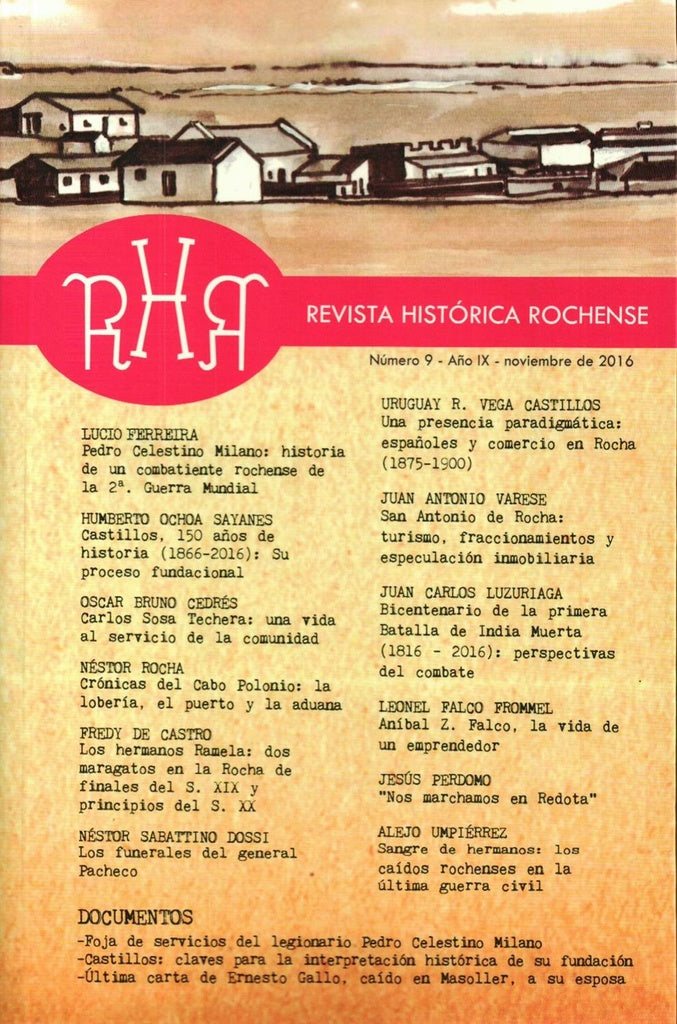 REVISTA HISTORICA ROCHENSE 12. AÑO XII