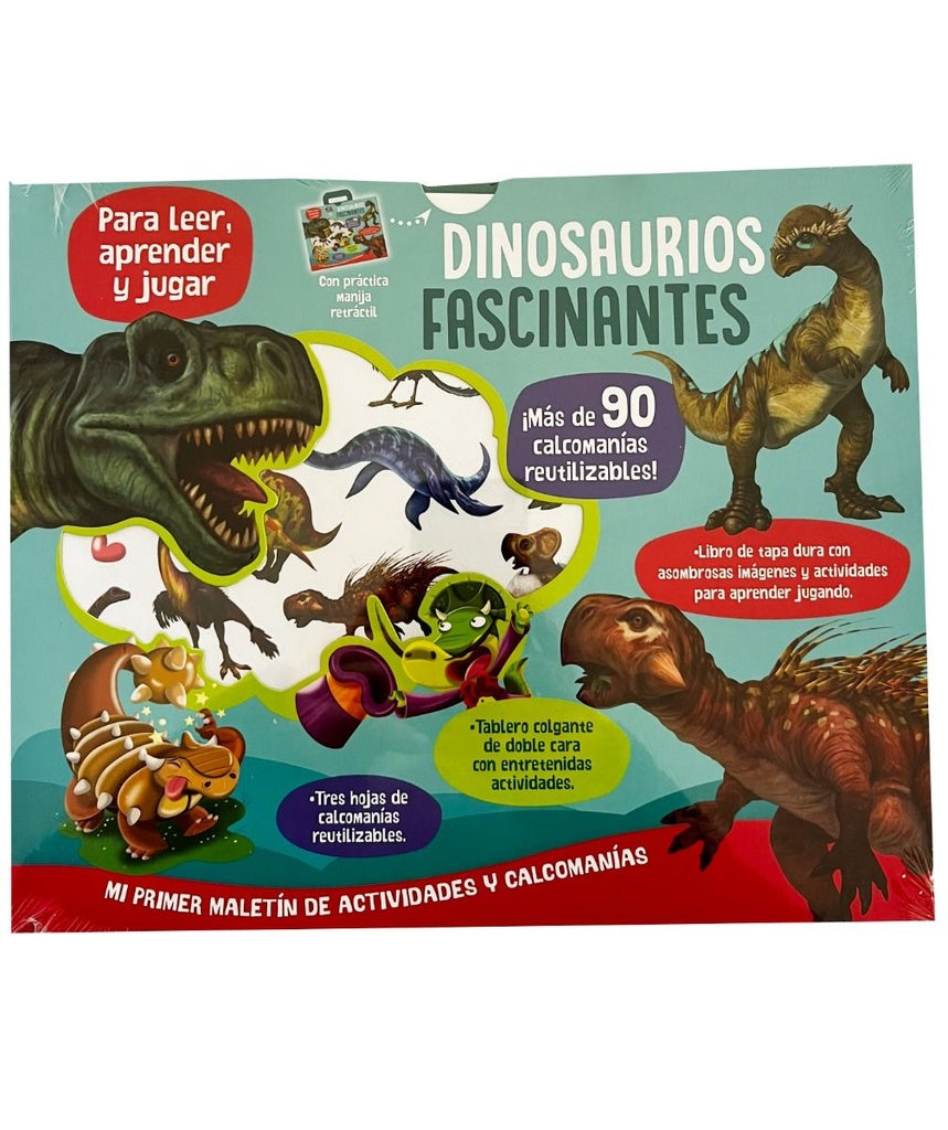 MI PRIMER MALETIN DE CUENTOS Y ACTIVIDADES DINOSAURIOS..