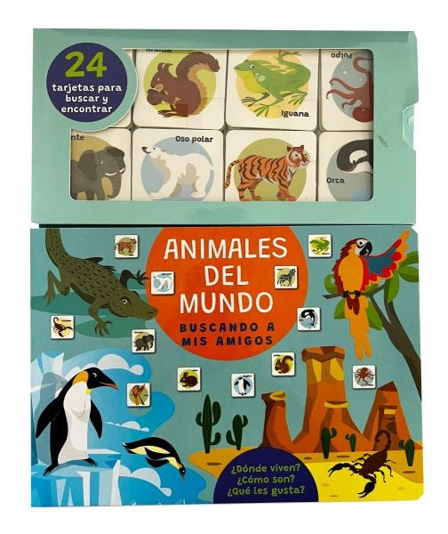 BUSCANDO A MIS AMIGOS ANIMALES DEL MUNDO..