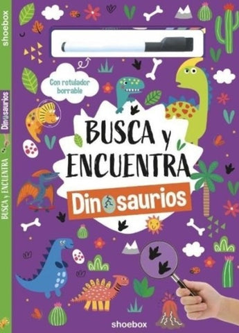 Busca y encuentra dinosaurios