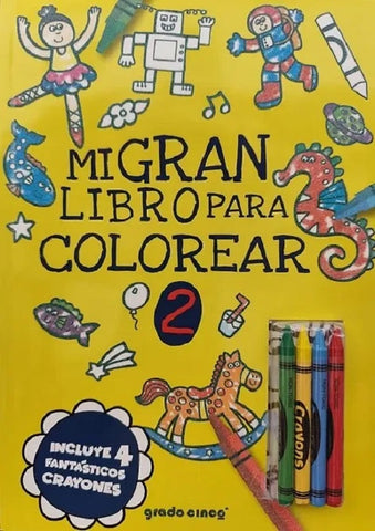 MI GRAN LIBRO PARA COLOREAR 2.. | VACIO