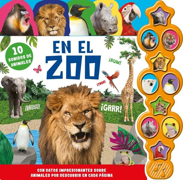 10 SONIDOS DE ANIMALES. EN EL ZOO..